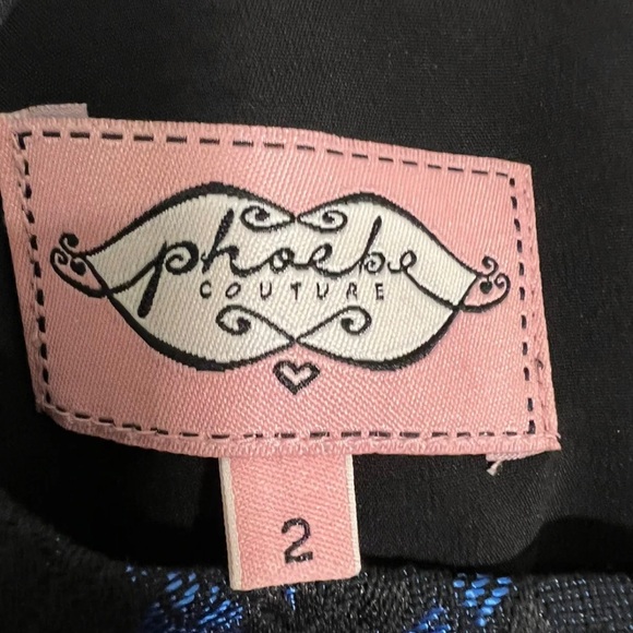 Phoebe Couture Dress Size 2 Brand New With Tags - Picture 3 of 6
